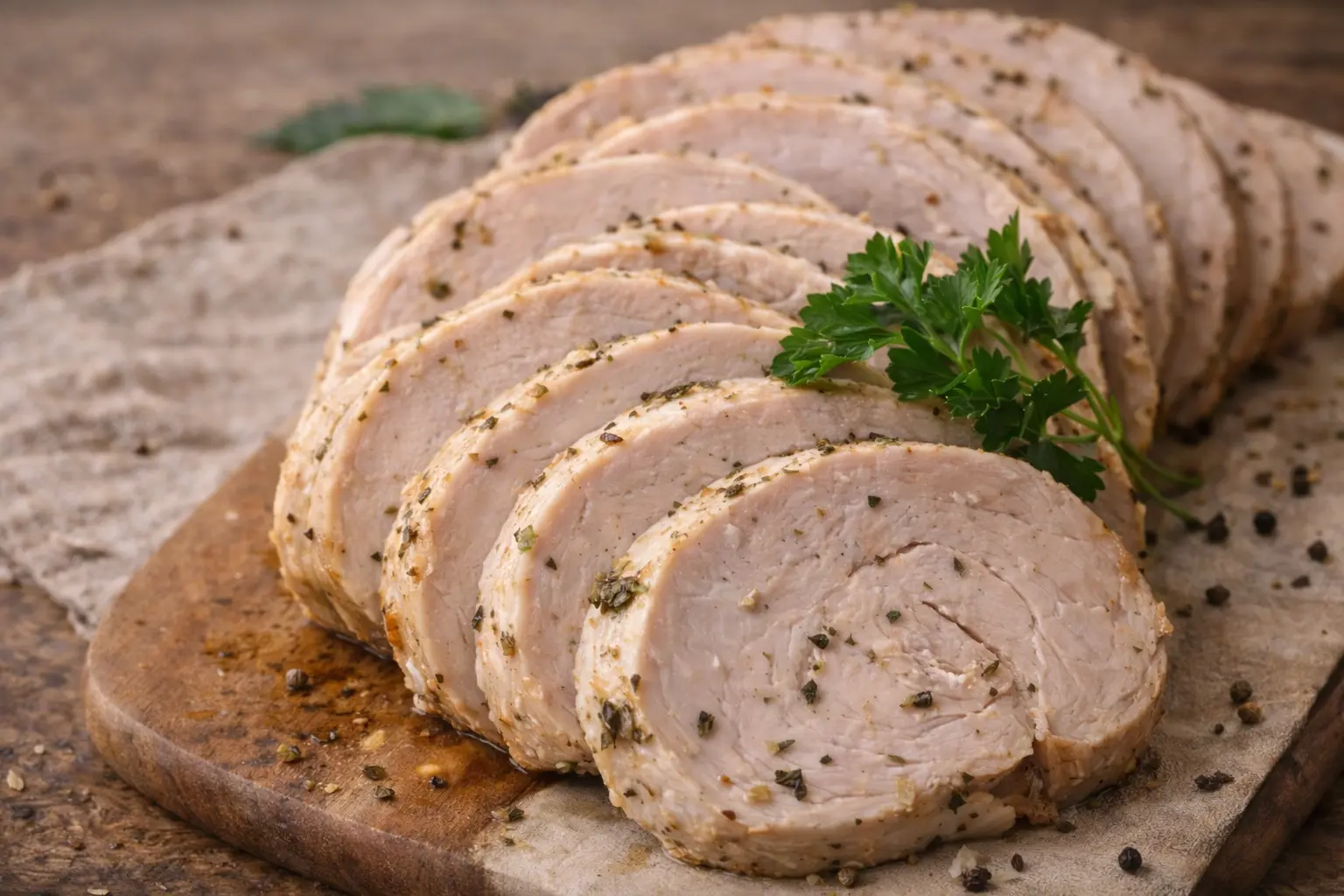 Fiambre de pechuga de pavo