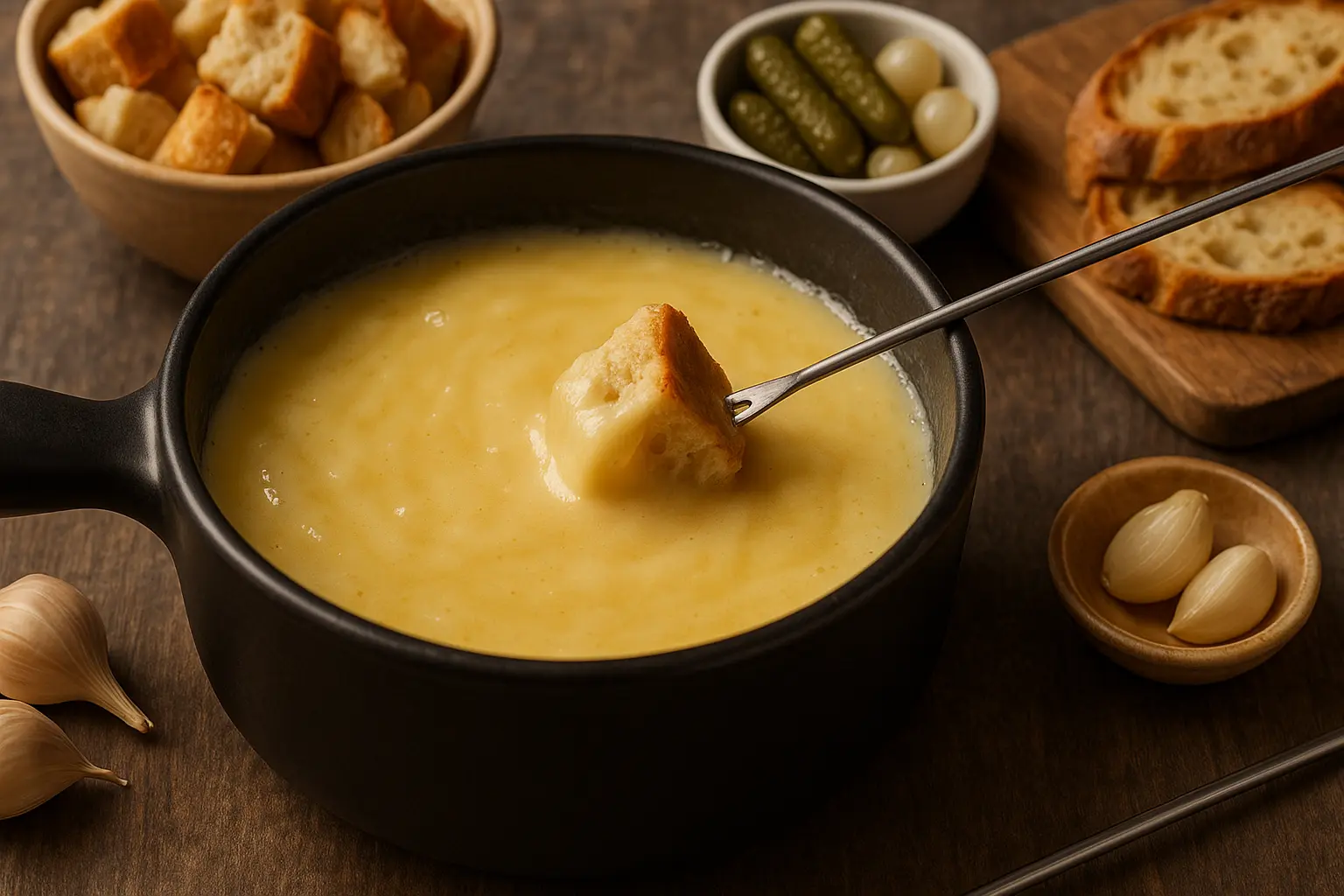 Fondue de queso